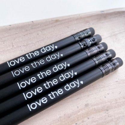 Pencil love the day