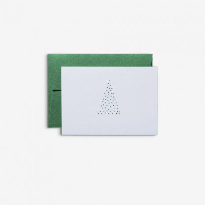 postcard tree with envelope