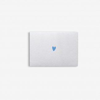 Postkarte Blue Heart